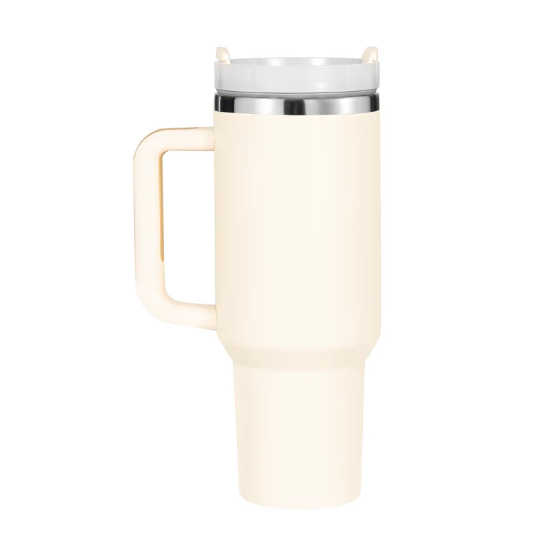 Gobelet en acier inoxydable de 40oz avec poignée amovible