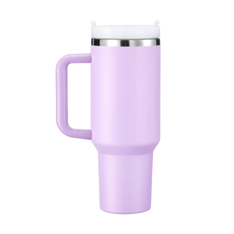 Gobelet en acier inoxydable de 40oz avec poignée amovible