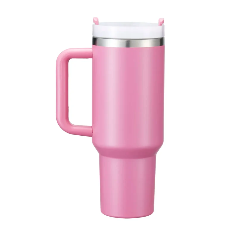 Gobelet en acier inoxydable de 40oz avec poignée amovible