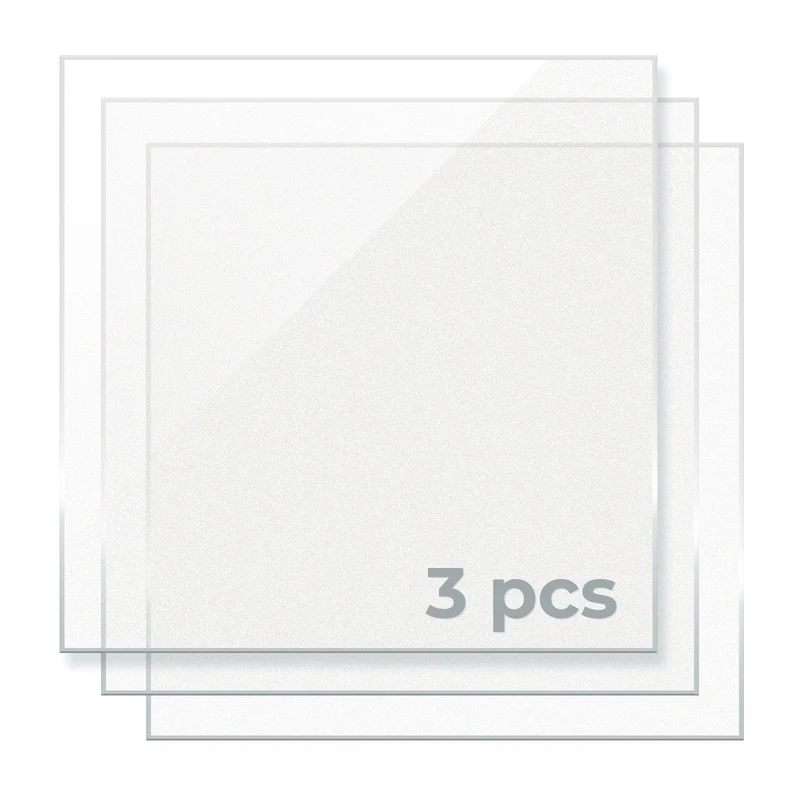 3mm Plaque acrylique dépolie (1 pce)