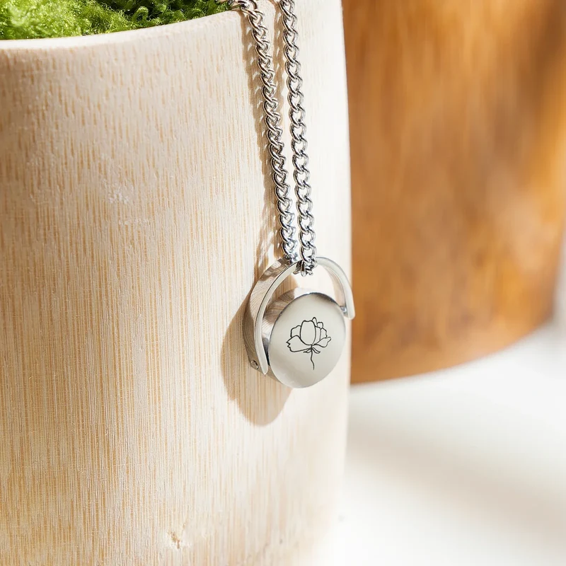 Collier rotatif en acier inoxydable (3 pcs)