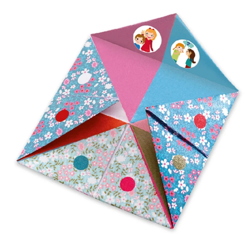 Origami Cocottes à Gages Djeco – Kit Créatif Pliage Papier Enfant