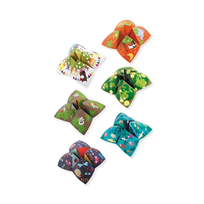 Origami Salières Djeco – Kit Créatif Pliage Papier Enfant