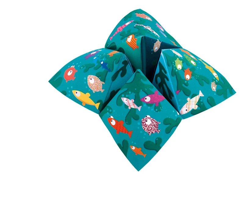 Origami Salières Djeco – Kit Créatif Pliage Papier Enfant