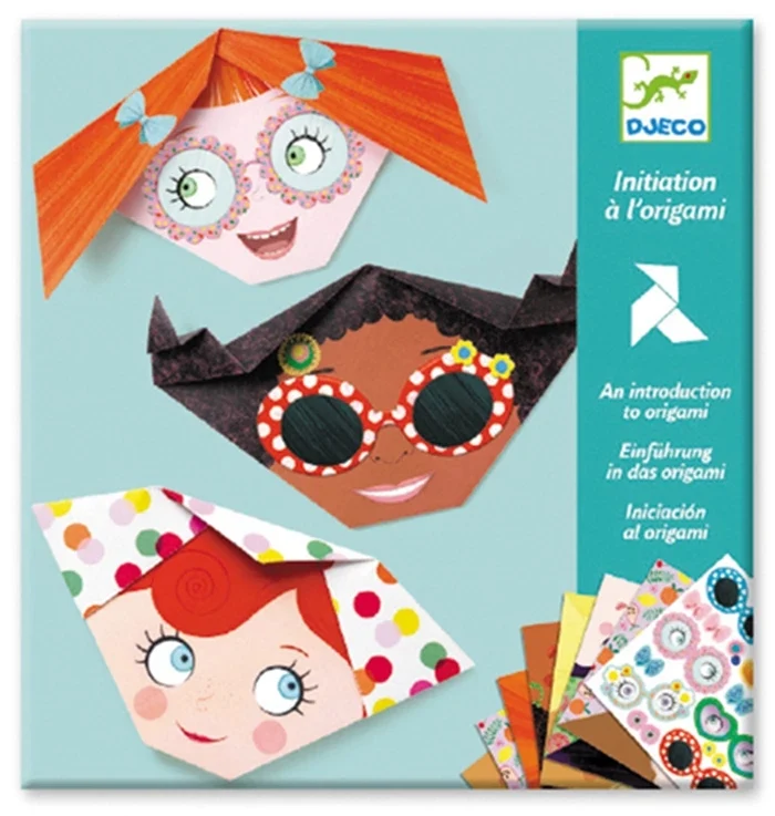 Origami Animaux Marins Djeco – Kit Créatif Pliage Papier Enfant