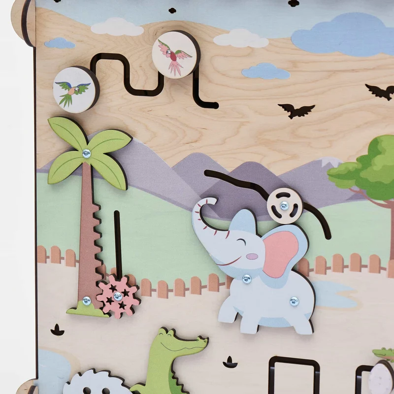 Busy board Maison d’activités “ZOO” de BusyKids