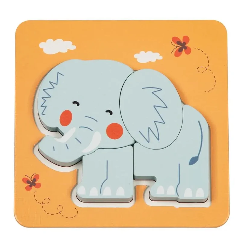 BusyKids Set de puzzles "Animaux"