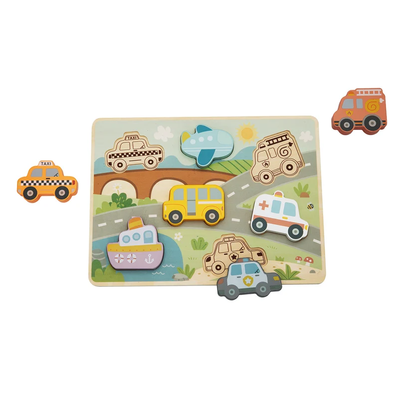 Puzzle "Transport" de BusyKids