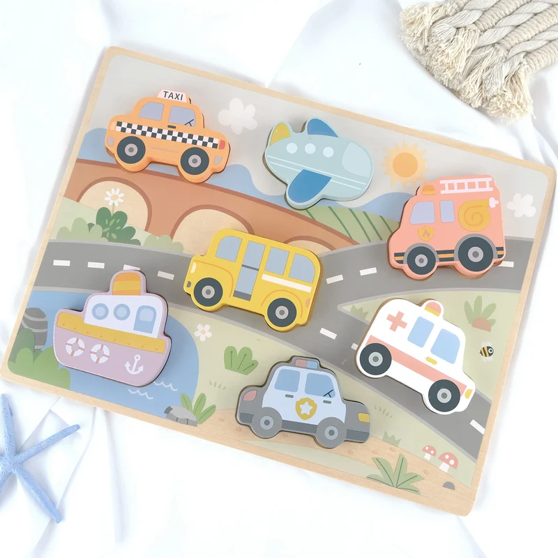 Puzzle "Transport" de BusyKids