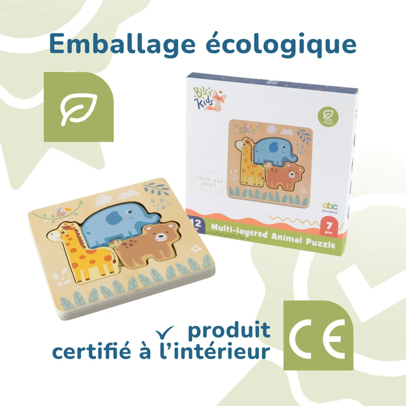 BusyKids Puzzle "Animaux"