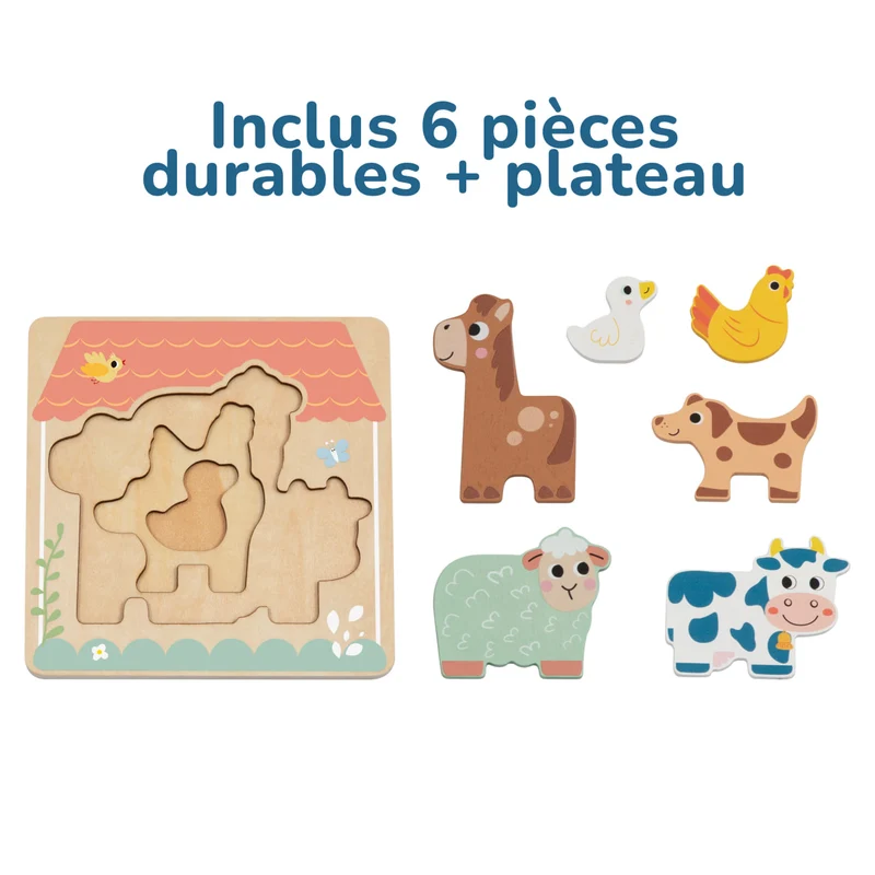 BusyKids Puzzle "Ferme"