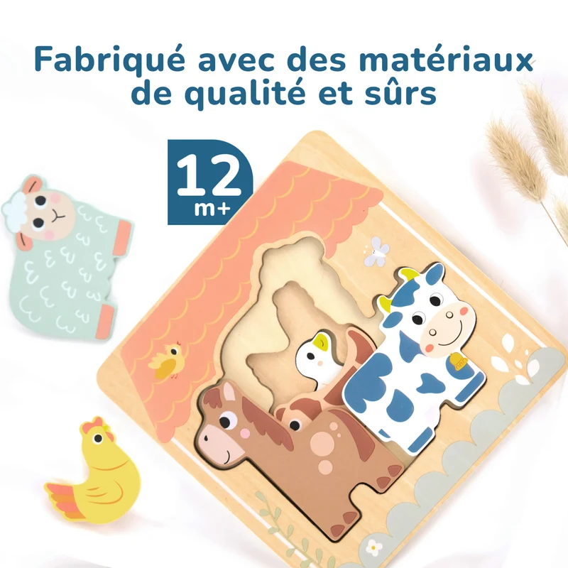 BusyKids Puzzle "Ferme"