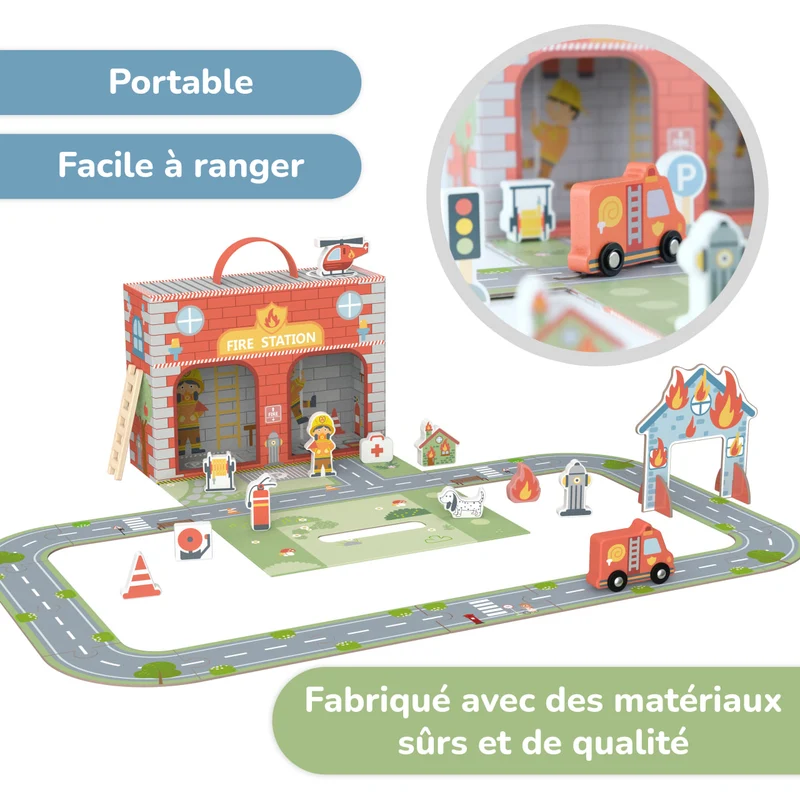 Jeu mobile "Station de Pompiers" BusyKids