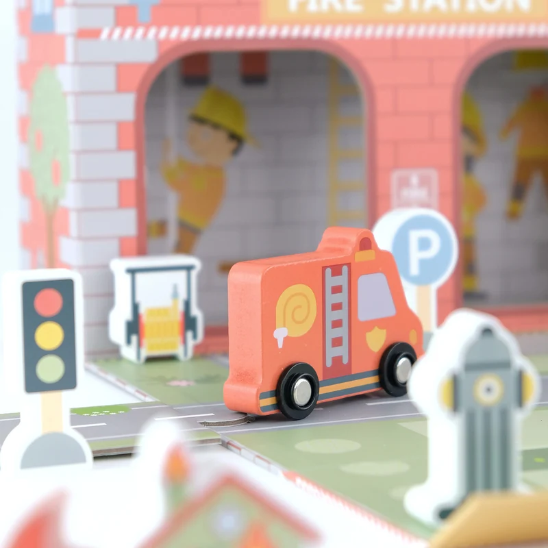 Jeu mobile "Station de Pompiers" BusyKids
