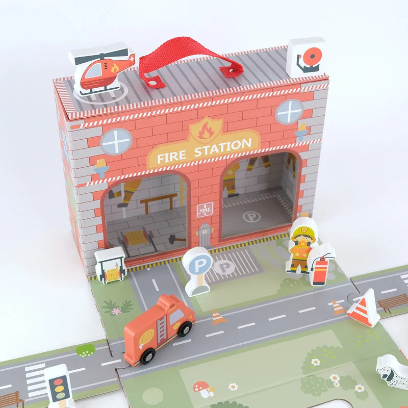 Jeu mobile "Station de Pompiers" BusyKids
