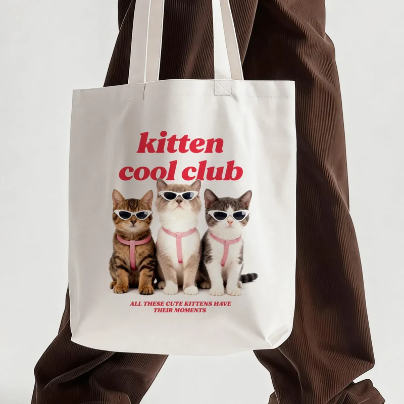 Sac cabas en toile (1 pce)