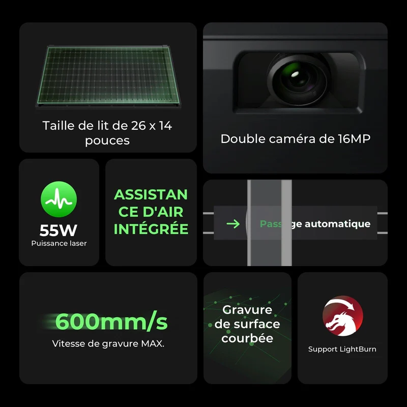 xTool Série P+F Kit Ultime Productif