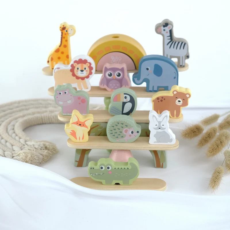 Jeu d'empilage d'animaux BusyKids