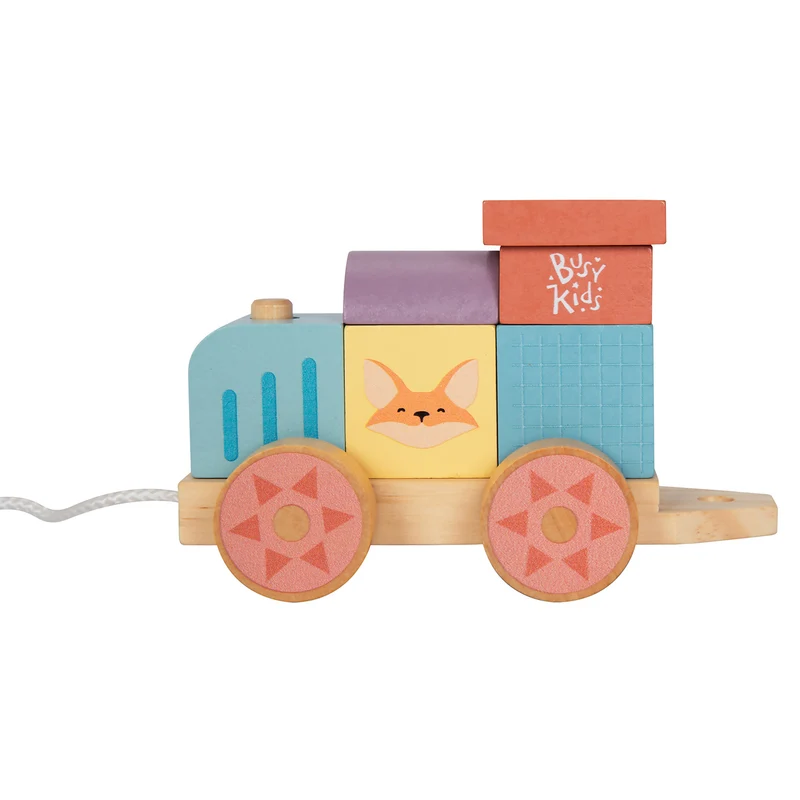 BusyKids Train à Blocs