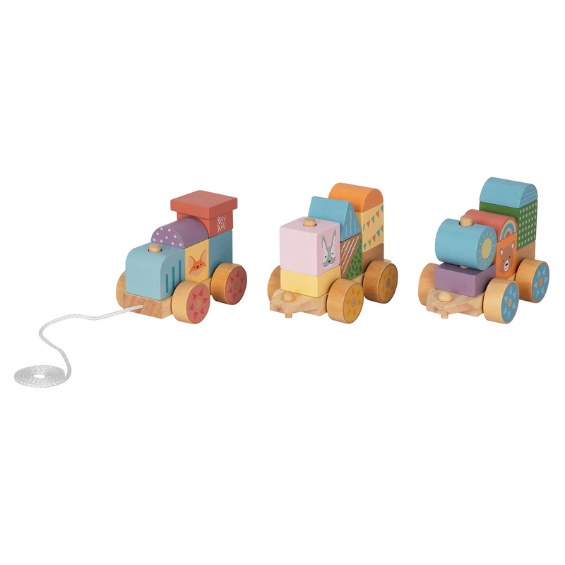BusyKids Train à Blocs
