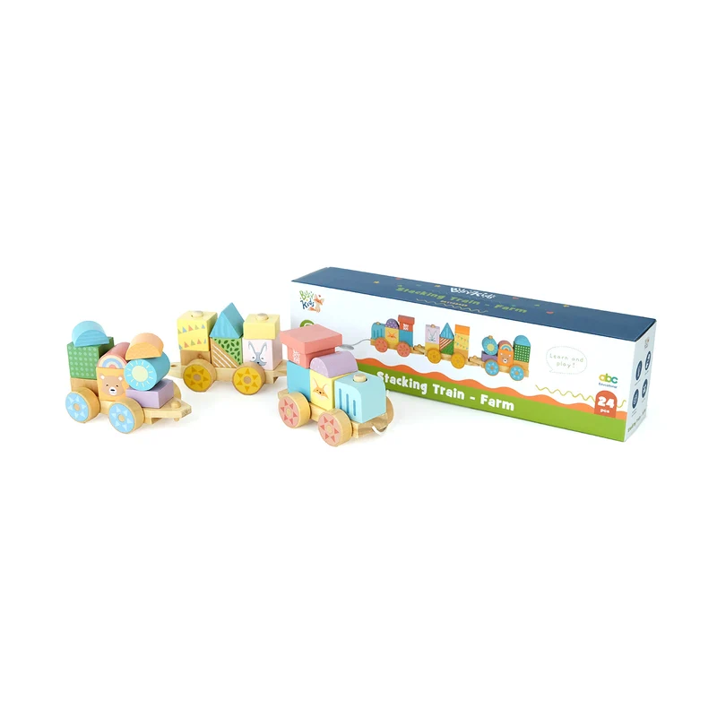 BusyKids Train à Blocs
