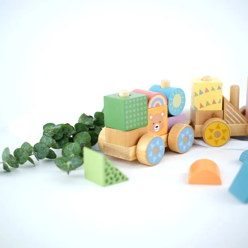 BusyKids Train à Blocs