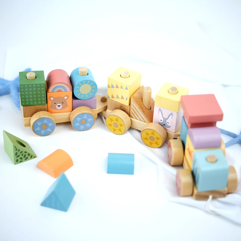 BusyKids Train à Blocs