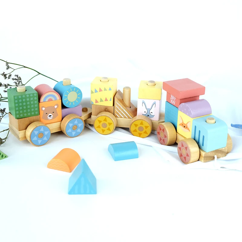 BusyKids Train à Blocs