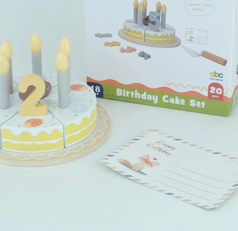 Gâteau en bois pour enfants BusyKids