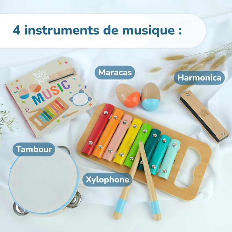 Coffret de Jeu Musical Montessori BusyKids