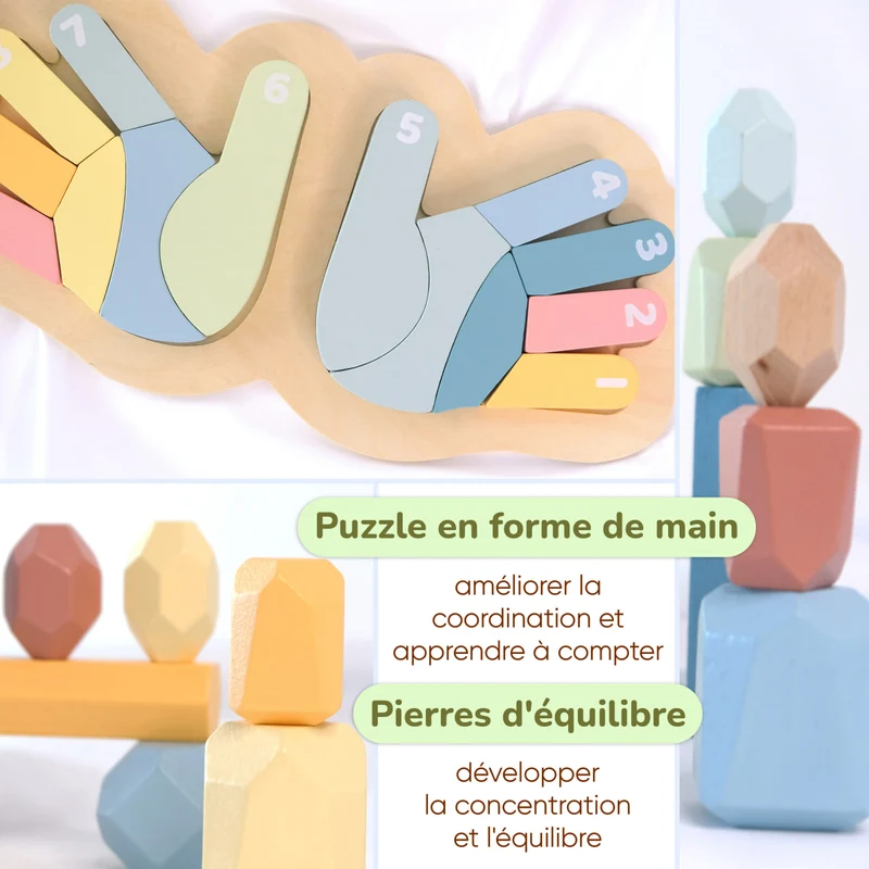 Coffret de Jeu Montessori pour les enfants 36m+ BusyKids