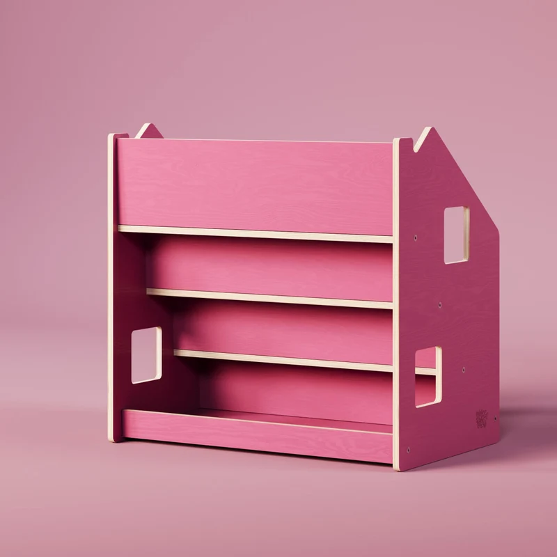 Ensemble - Bibliothèque enfant + Étagère à jouets - édition limitée