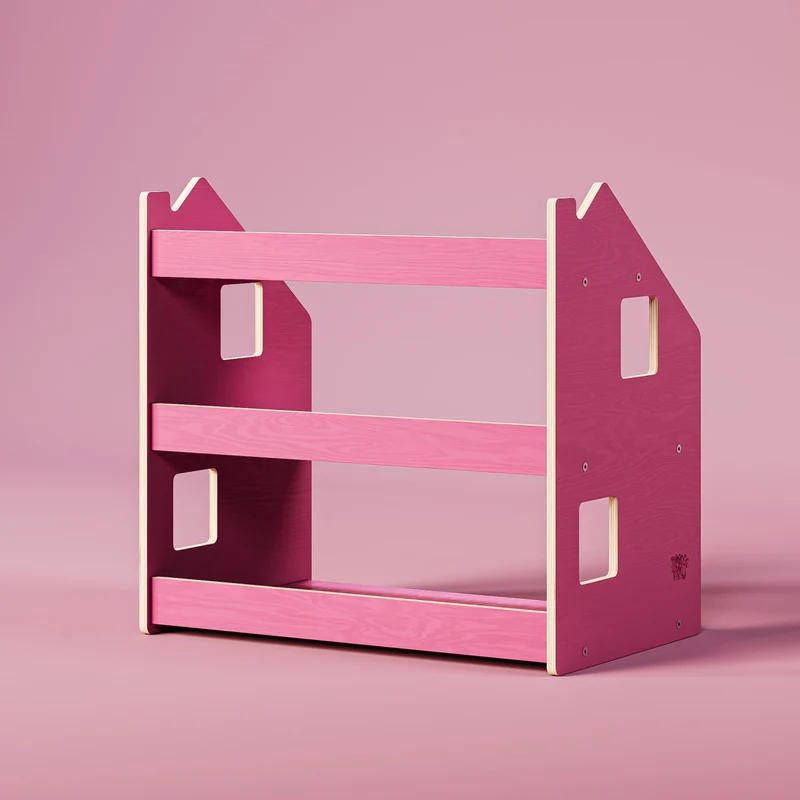 Ensemble - Bibliothèque enfant + Étagère à jouets - édition limitée