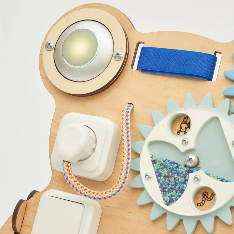 Busy Board «Ourson Curieux» - Jouet éducatif