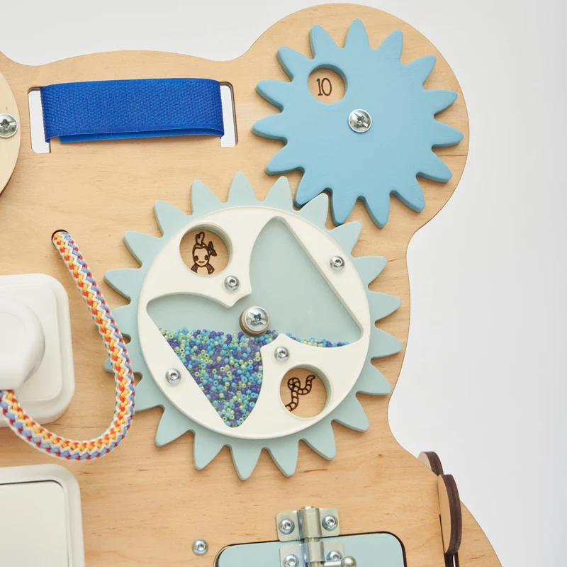 Busy Board «Ourson Curieux» - Jouet éducatif