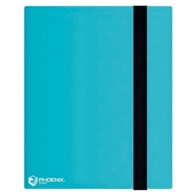 Portfolio Souple 9 cases (360 cartes) – BLEU CIEL - PHOENIX SHIELD