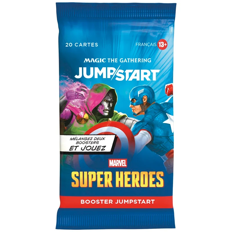 Magic Marvel Super Heroes - Display 24 Boosters Jumpstart - FR - JCC