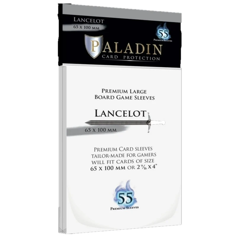 55 Pochettes - 65x100 mm - Paladin Lancelot