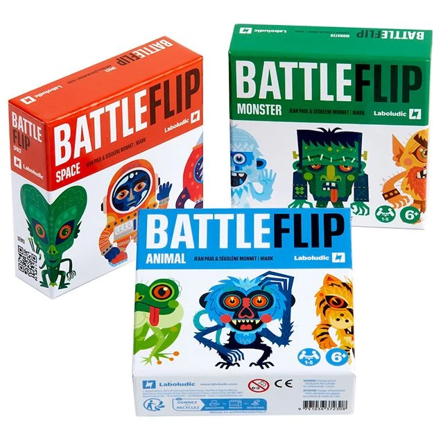Lot 3 Battle Flip (Animal, Monstre, Espace)