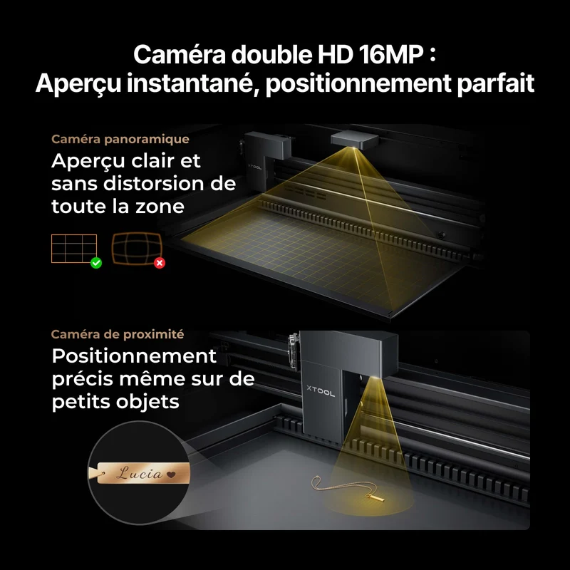 [Reconditionné] xTool P2/P2S - Découpeur Laser CO2 de Bureau de 55W