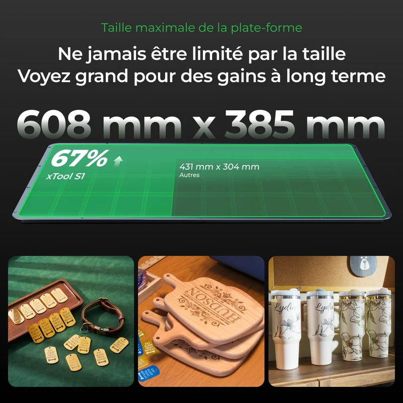 [Reconditionné] xTool S1 Découpeur Laser à Diode Fermé