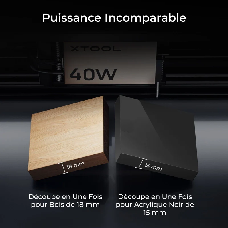 [Reconditionné] xTool S1 Découpeur Laser à Diode Fermé