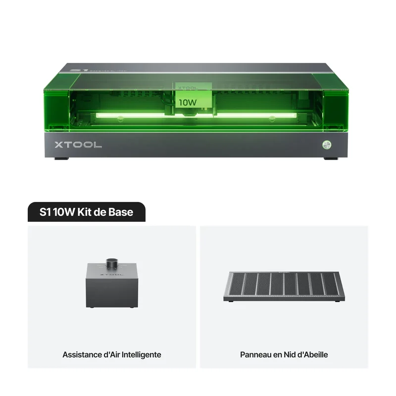 [Reconditionné] xTool S1 Découpeur Laser à Diode Fermé