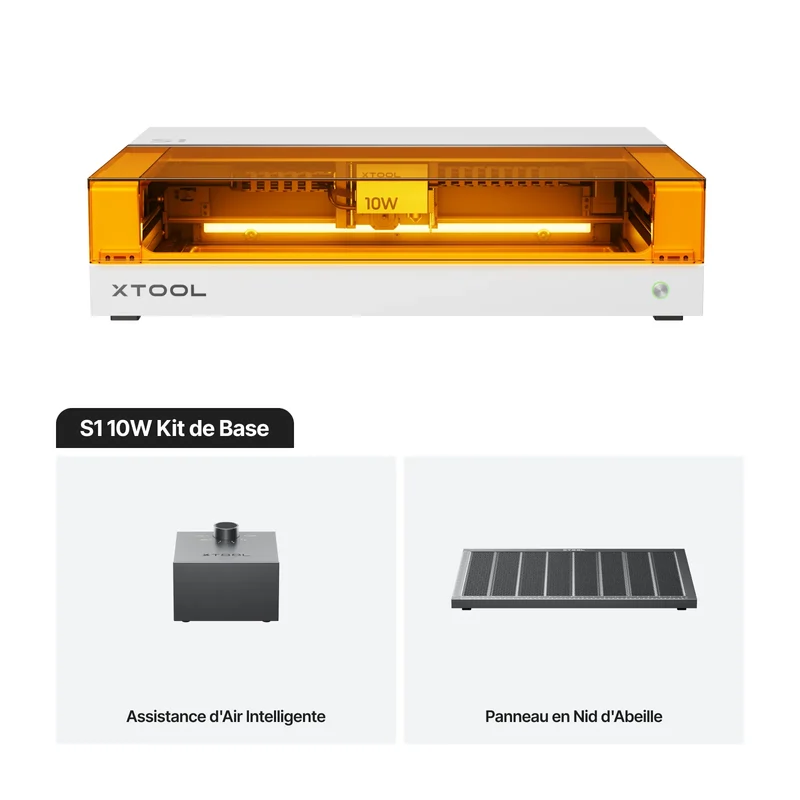 [Reconditionné] xTool S1 Découpeur Laser à Diode Fermé