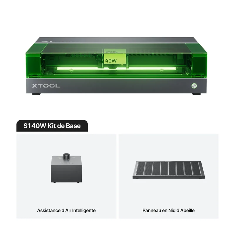[Reconditionné] xTool S1 Découpeur Laser à Diode Fermé