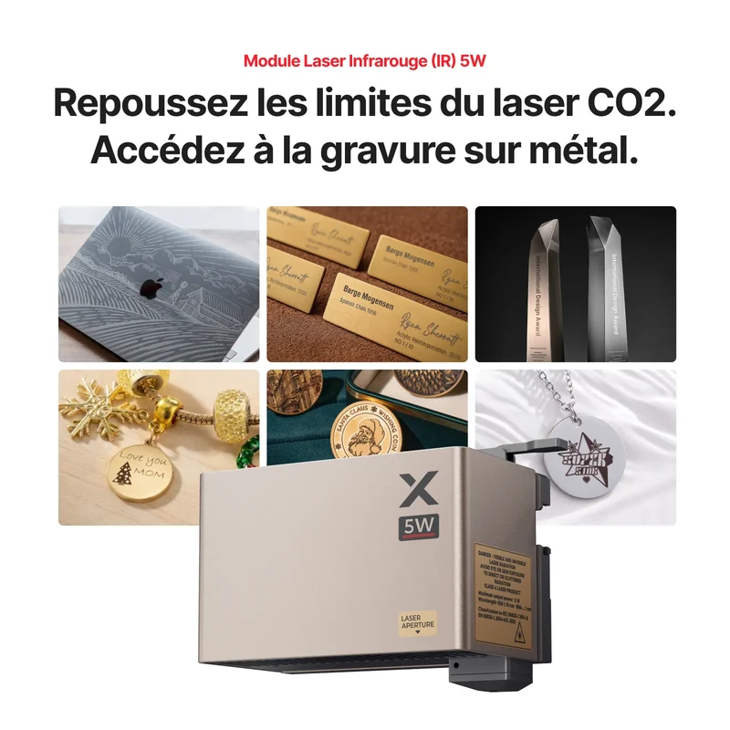 Module laser infrarouge (IR) 5 W pour xTool P3