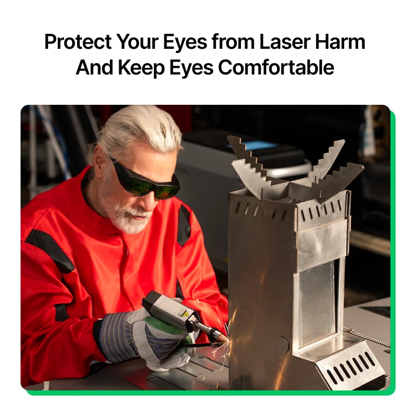 Lunettes de Sécurité 1080nm pour Soudage Laser