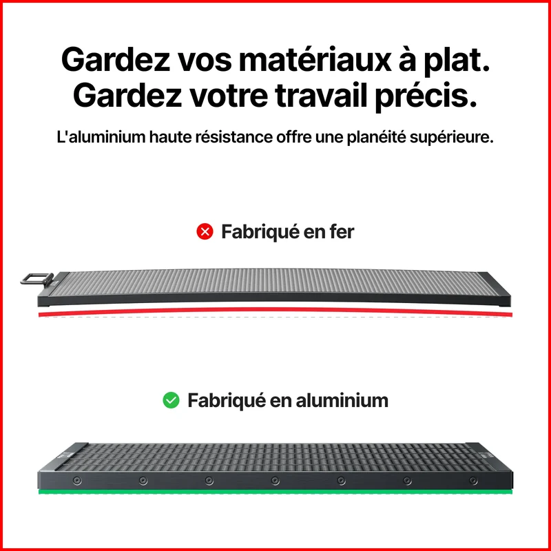 xTool P3 Panneau en nid d’abeilles | Aluminium, ultra-léger, sans rouille
