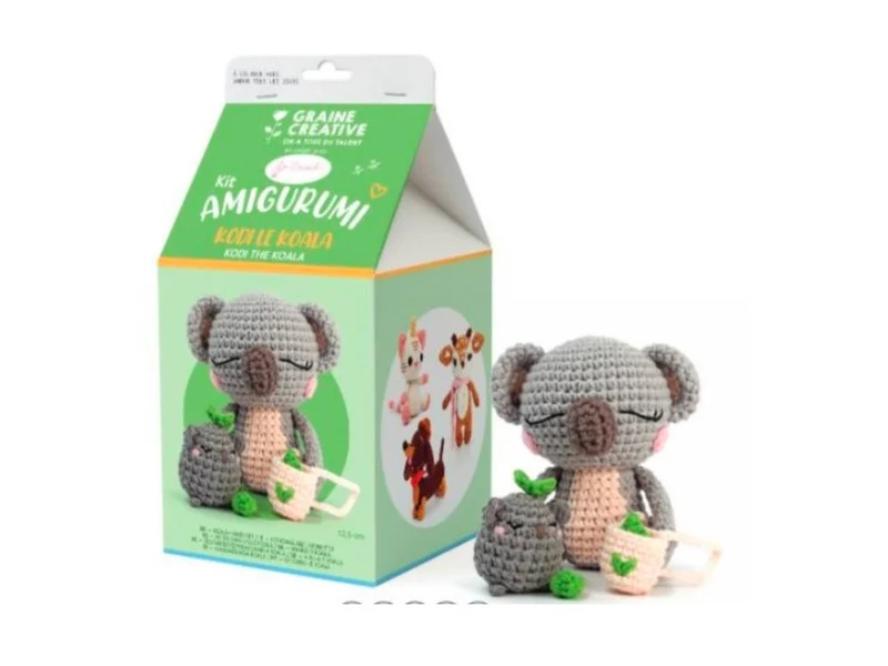 Kit Crochet Amigurumi Kodi le Koala – Koala & Bébé DIY Graine Créative