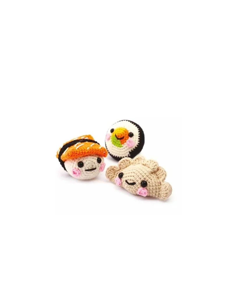 Kit Amigurumi Mes Sushis – Coffret Crochet Kawaii Graine Créative